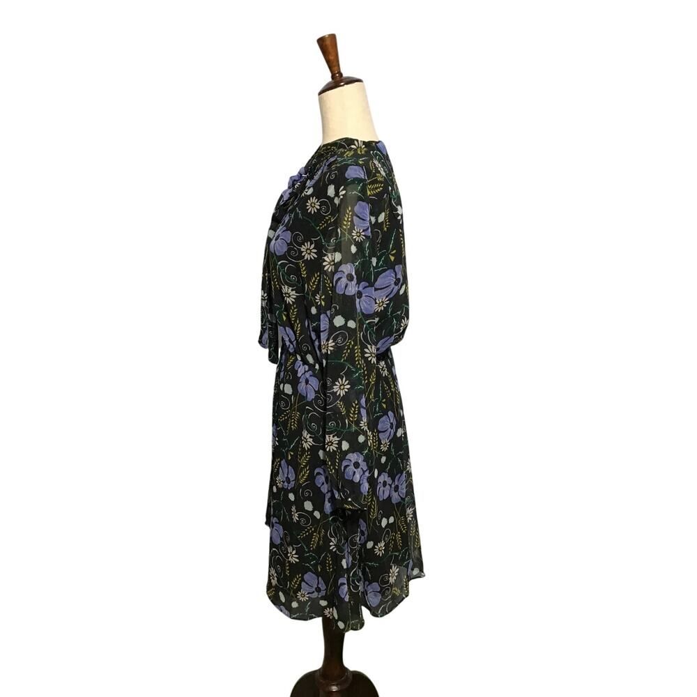 Banana Republic Sheer Floral Mini Dress - Picture 3 of 7